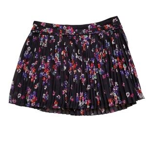 American Eagle Outfitters Floral Pleated Skirt 10